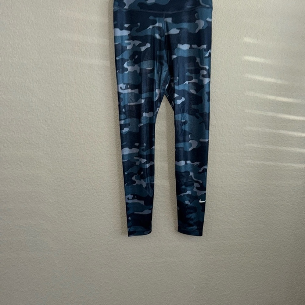 Nike Kids Leggings - Dark Blue Camo